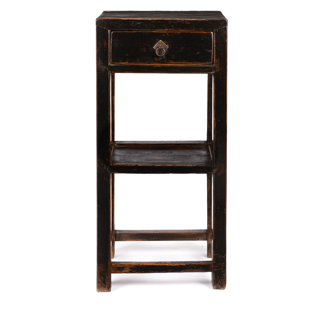 Black Lacquer Flower Stand - 19thC | Indigo Antiques