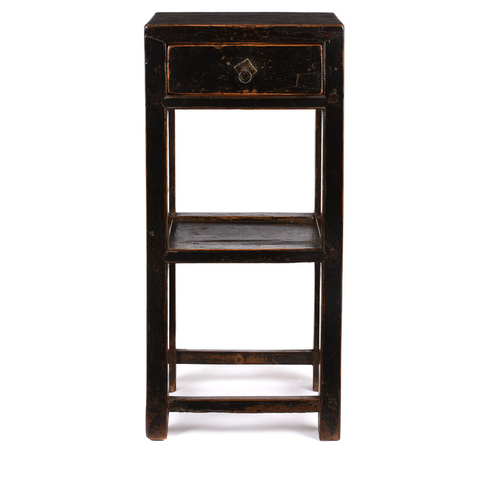Second Black Lacquer Flower Stand - 19thC | Indigo Antiques
