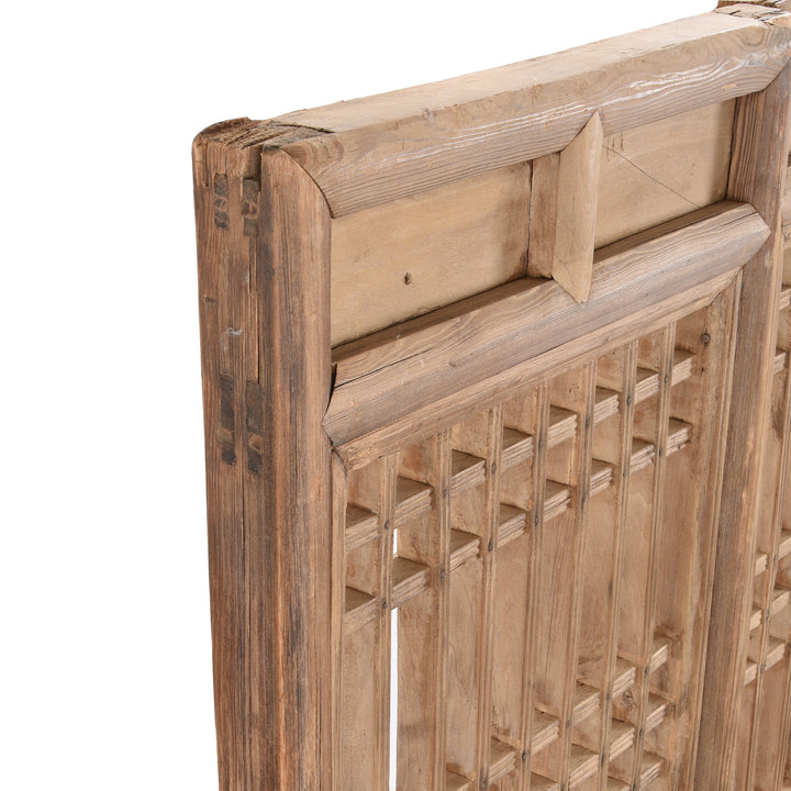 Depth Detail From Chinese Pine Window Screen Panels - 19thC | Indigo Antiques