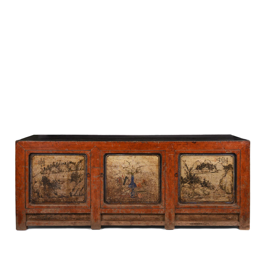 Painted Sideboard From Mongolia - 18thC | Indigo Antiques