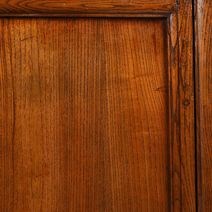 Wood Detail From Elm Ming Style Cabinet - 19thC | Indigo Antiques