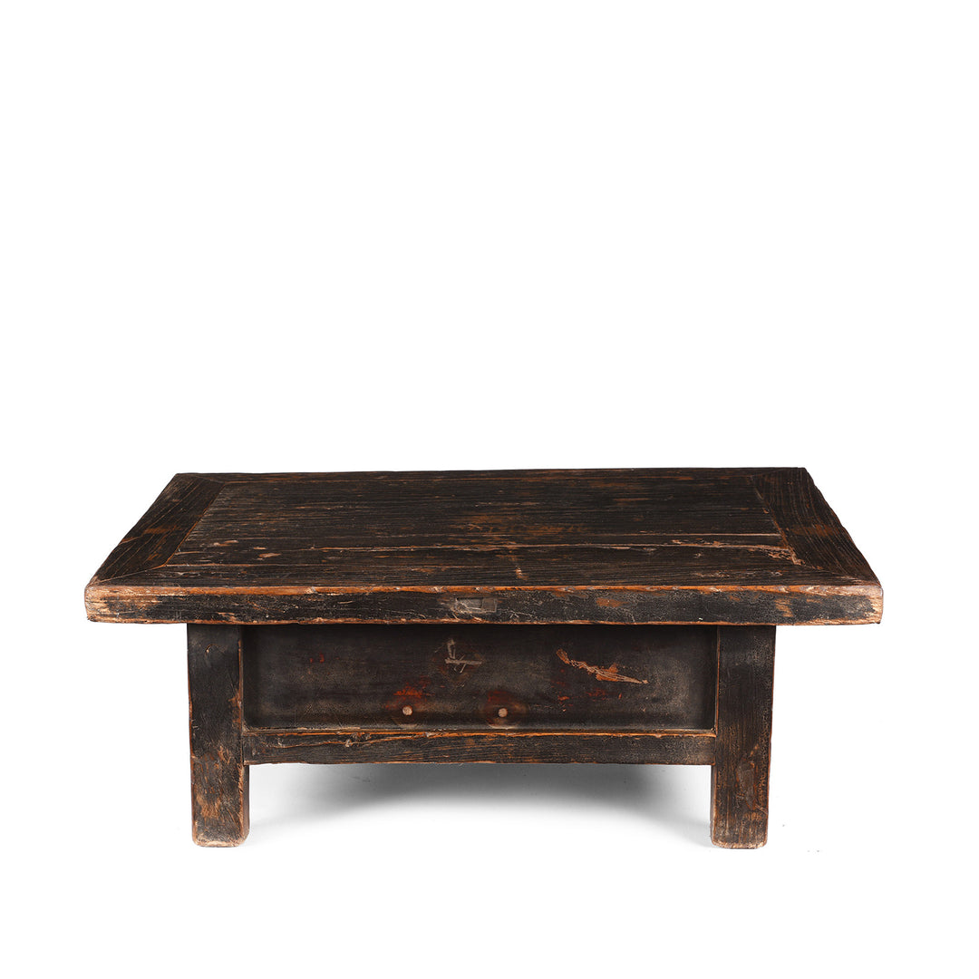 Reverse Of Painted Elm Kang Table From Shanxi  - Late 19thC | Indigo Antiques