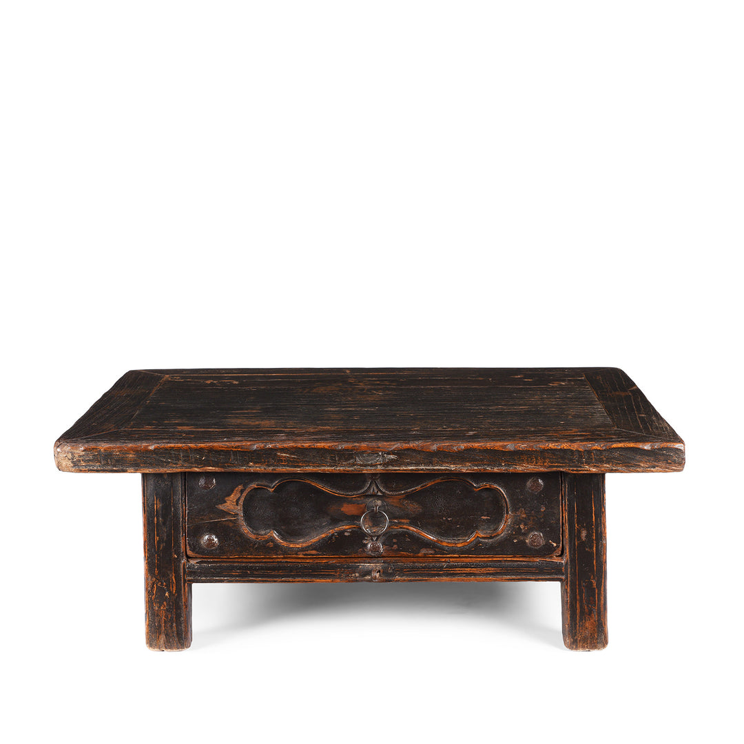 Painted Elm Kang Table From Shanxi  - Late 19thC | Indigo Antiques
