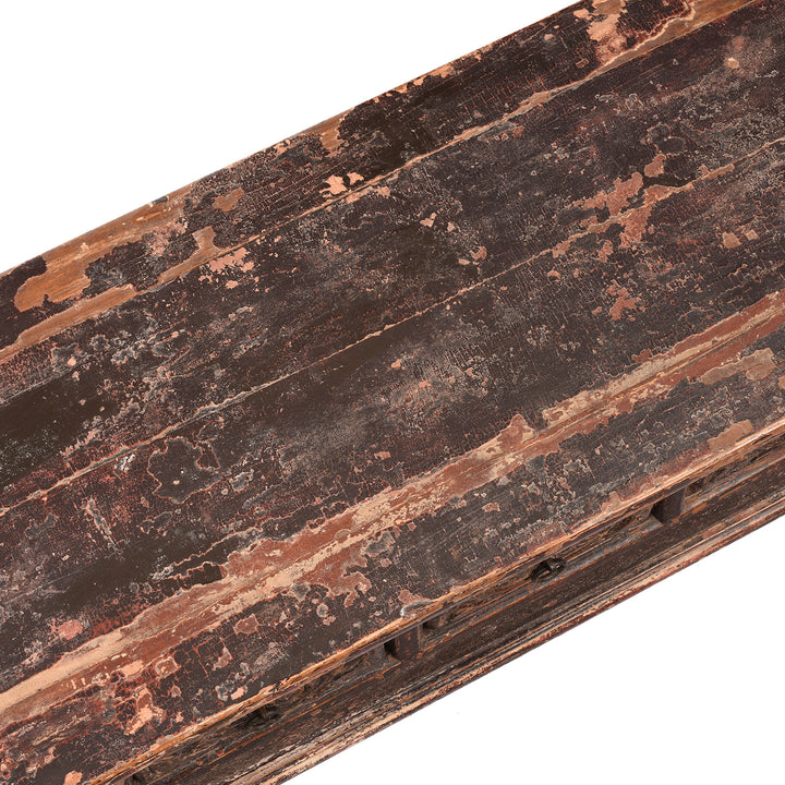 Top Down View Of Antique Elm Kang Table From Shanxi  - 19th Century | Indigo Antiques