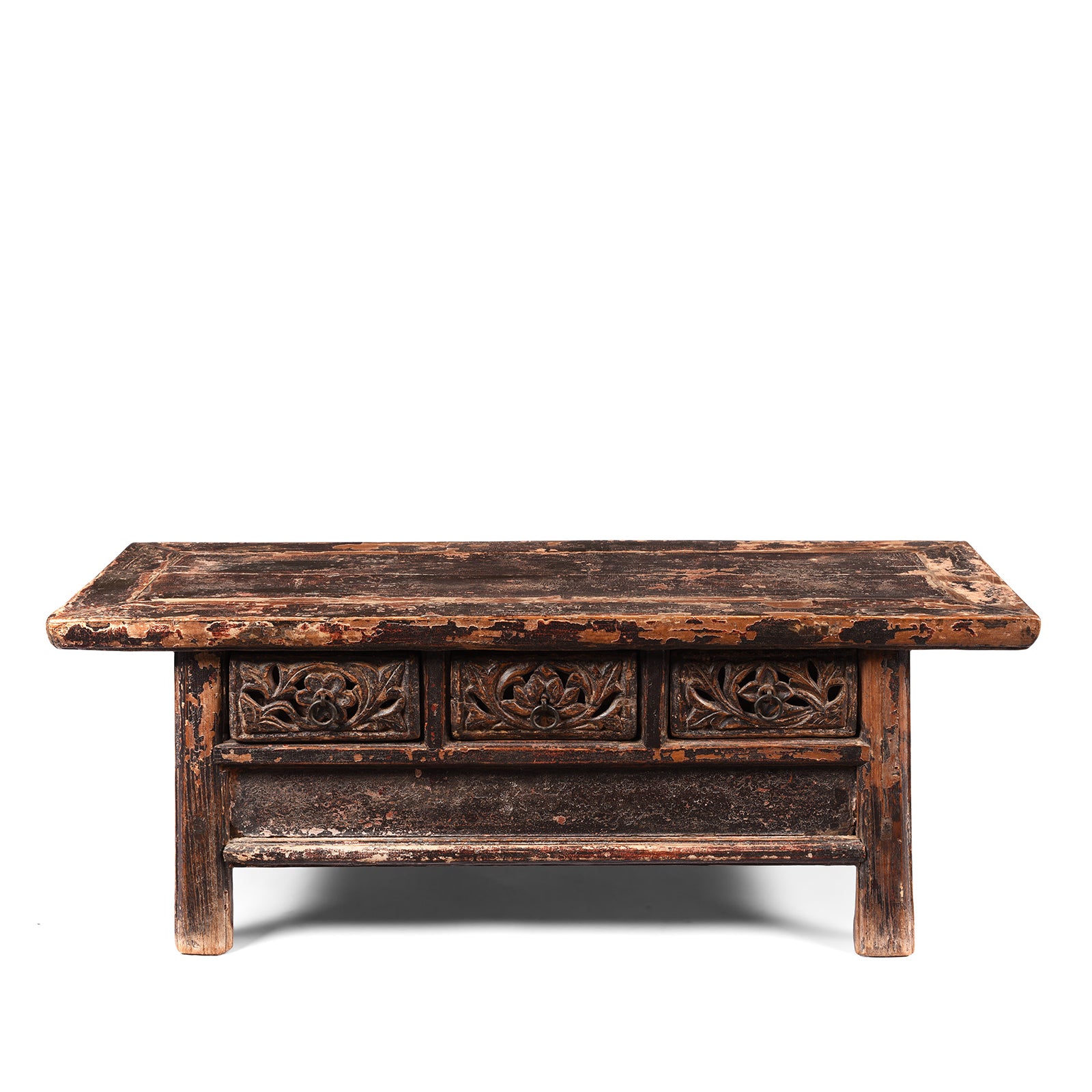 Antique Elm Kang Table From Shanxi  - 19th Century | Indigo Antiques