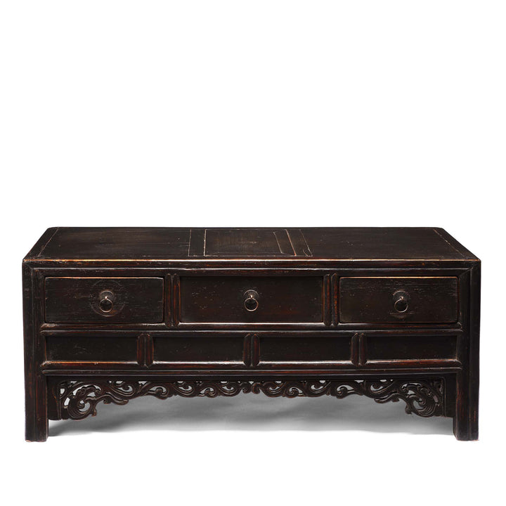 Painted Elm Kang Table From Shanxi  - Late 19thC | Indigo Antiques