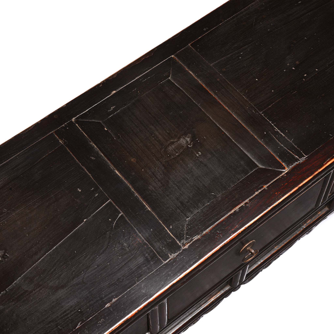 Surface Of Painted Elm Kang Table From Shanxi  - Late 19thC | Indigo Antiques