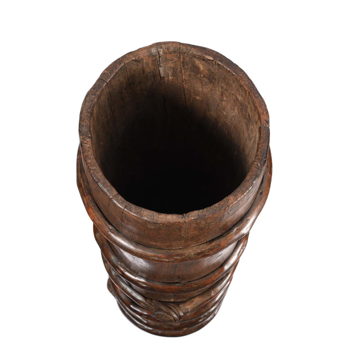 Interior Of Tibetan Butter Churn - Willow & Pine - 19thC | Indigo Antiques