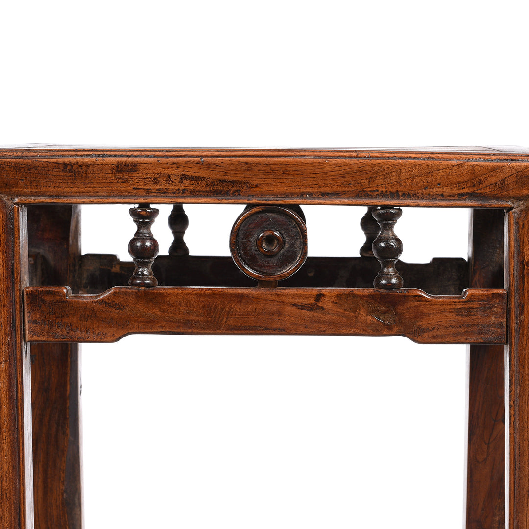 Detail From Chinese Side Table From Jiangsu Province - 19thC | Indigo Antiques