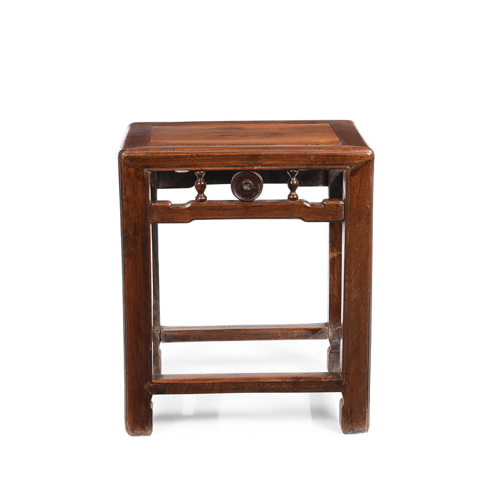 Reverse Of Chinese Side Table From Jiangsu Province - 19thC | Indigo Antiques