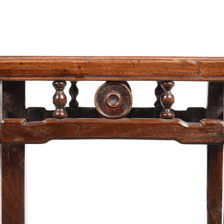Detail From Chinese Side Table From Jiangsu Province - 19thC | Indigo Antiques