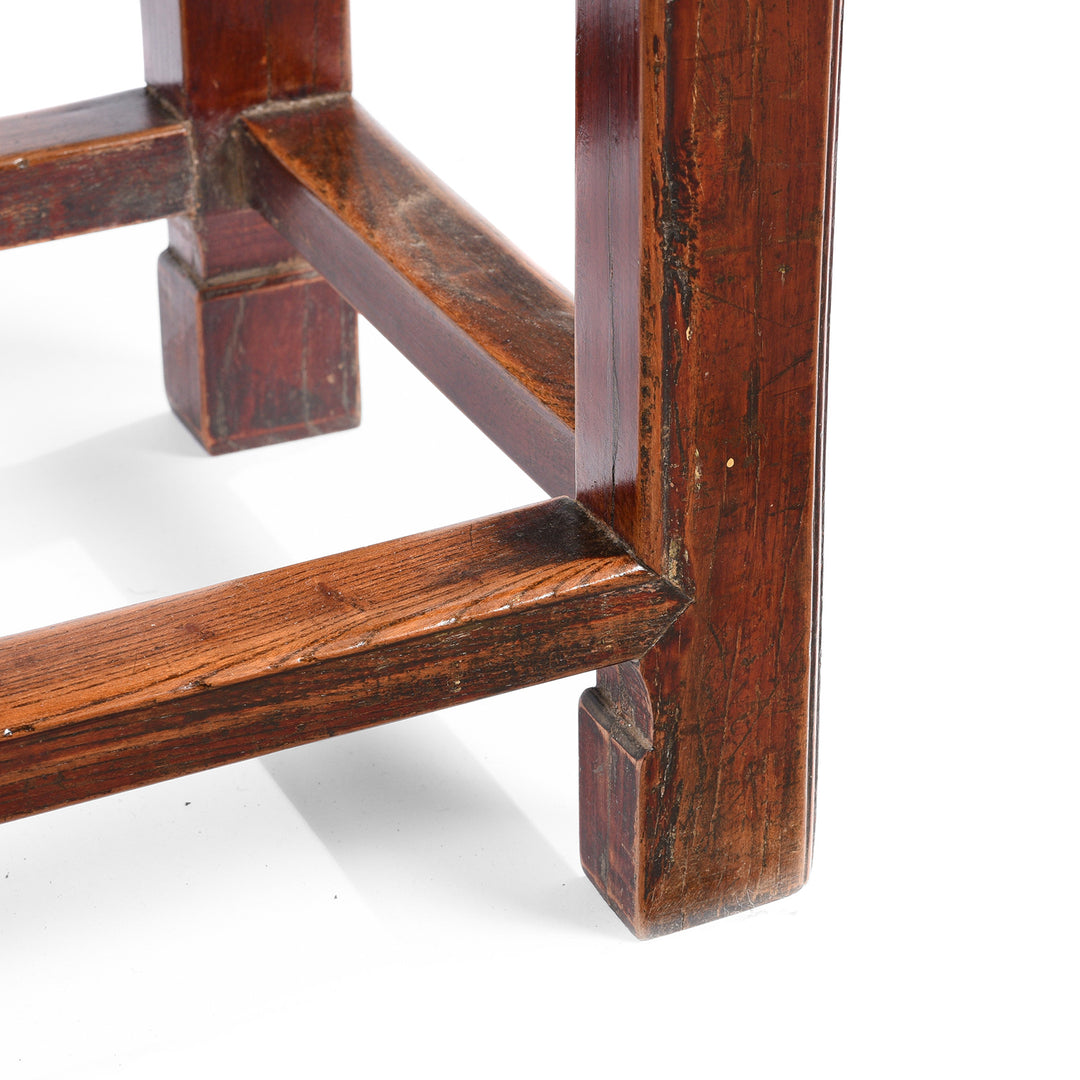 Leg Detail From Chinese Side Table From Jiangsu Province - 19thC | Indigo Antiques