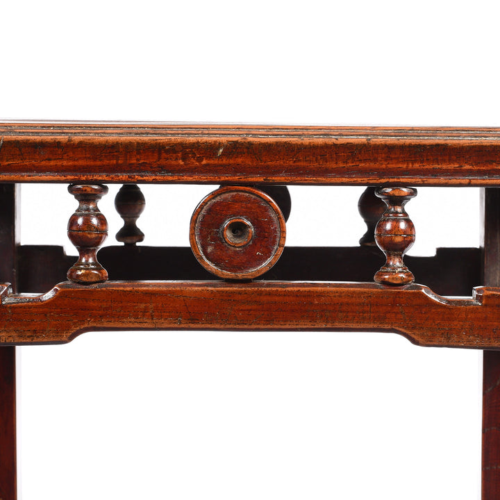 Detail From Chinese Side Table From Jiangsu Province - 19thC | Indigo Antiques