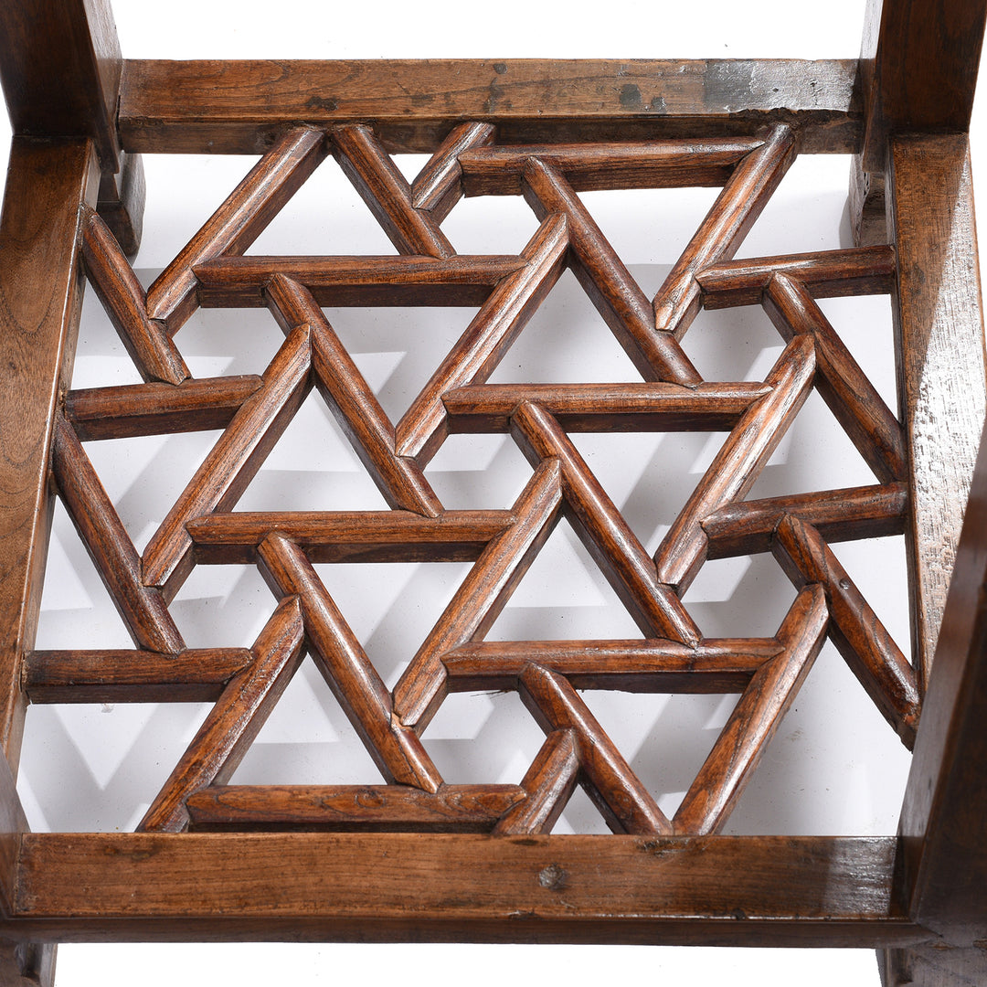 Cracked Ice Effect From Chinese Tea Table From Jiangsu - 19thC | Indigo Antiques