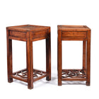 Pair Of Chinese Flower Stand From Jiangsu - 19thC