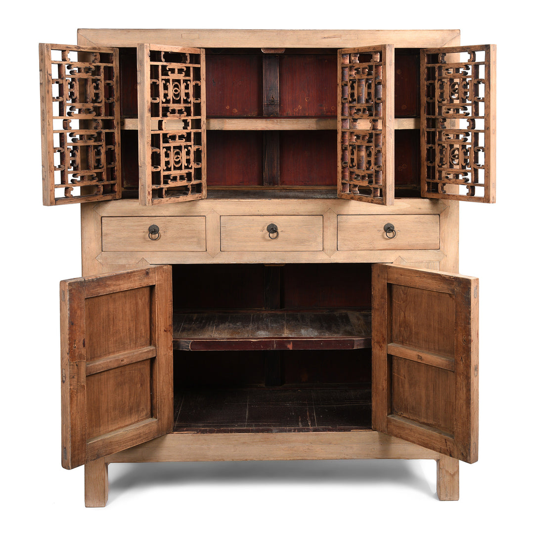 Chinese Kitchen Cabinet From Tianjin - 19thC