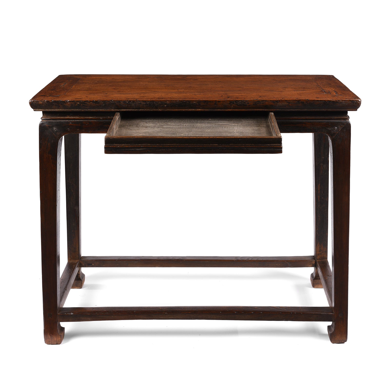 Open Drawer View Of Antique Ming Style Altar Table From Shanxi Province - Early 19th Century | indigo Antiques