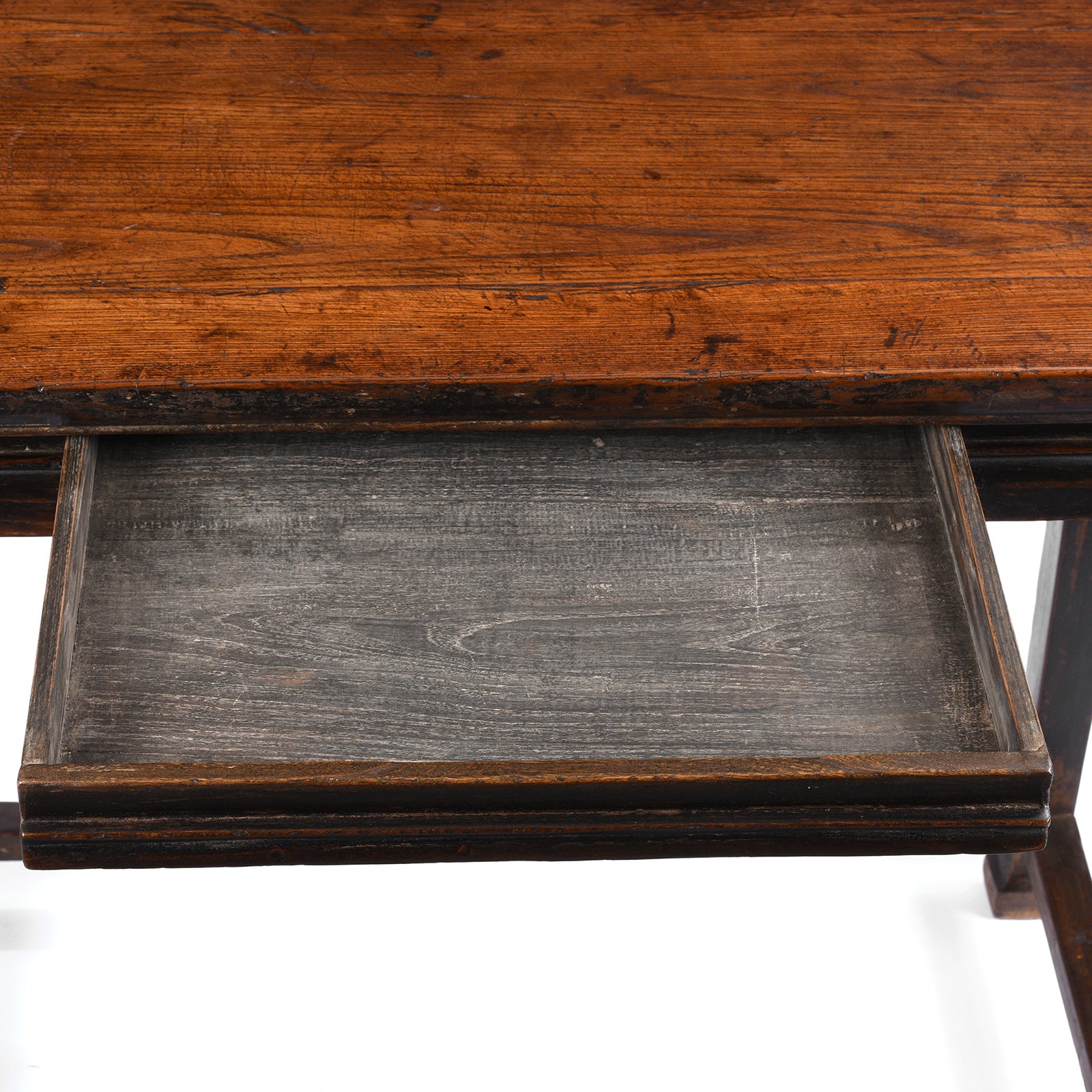 Drawer Detail From Antique Ming Style Altar Table From Shanxi Province - Early 19th Century | indigo Antiques