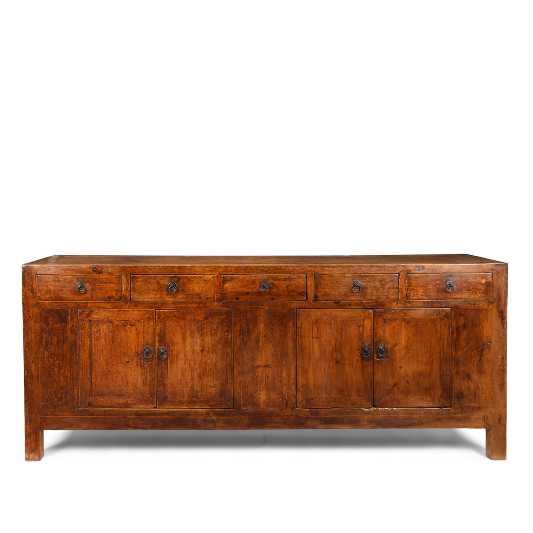 Antique Chinese Cypress Wood Sideboard From Shanxi - 19thC | Indigo Antiques
