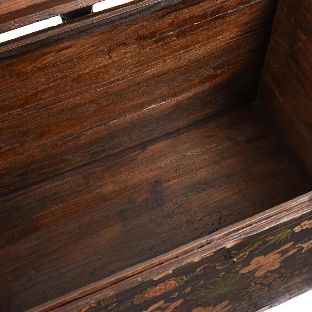 Interior Of Painted Opera Chest from Shanxi - 19thC | INDIGO ANTIQUES