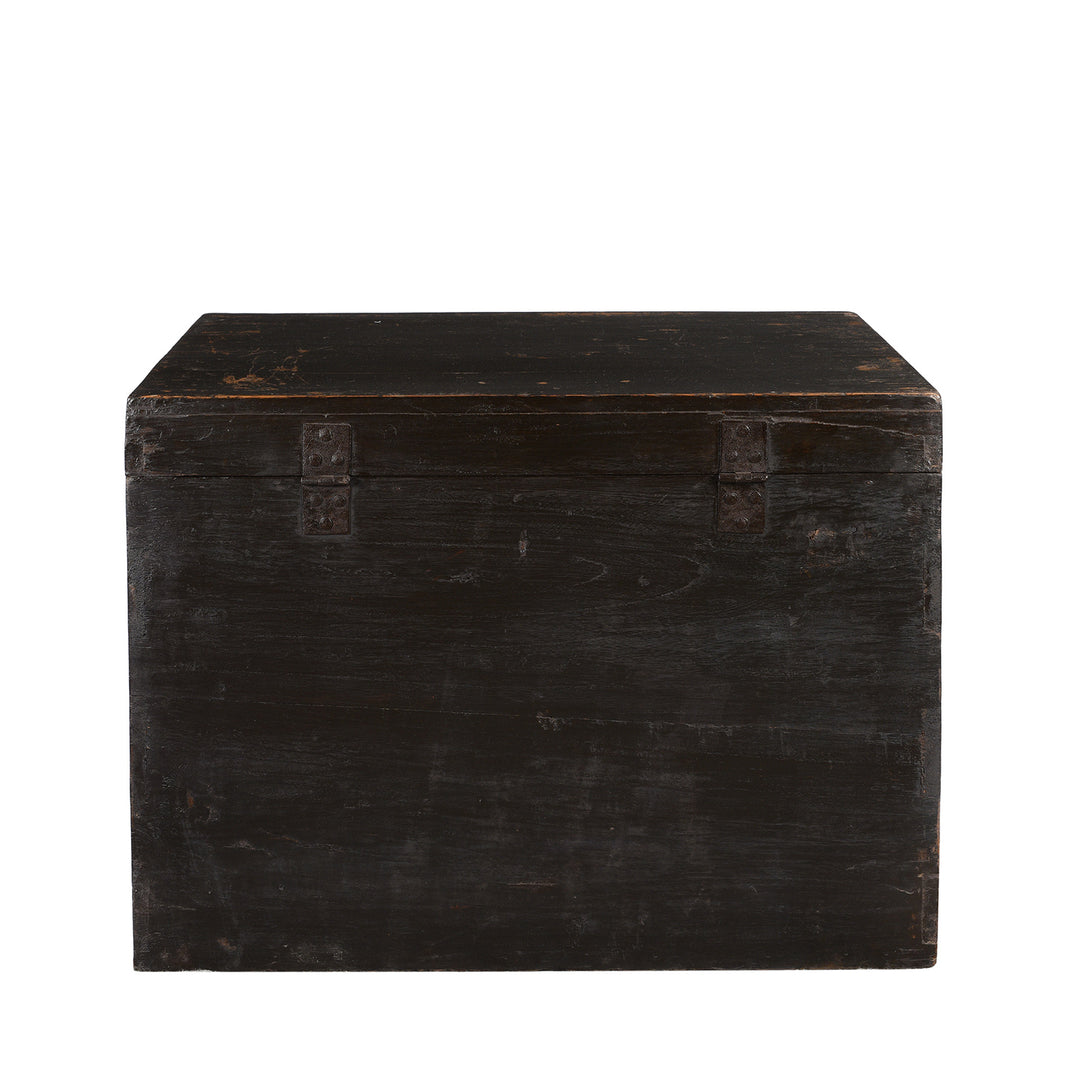 Reverse Of Antique Painted Opera Chest From Shanxi - 19th Century | INDIGO ANTIQUES