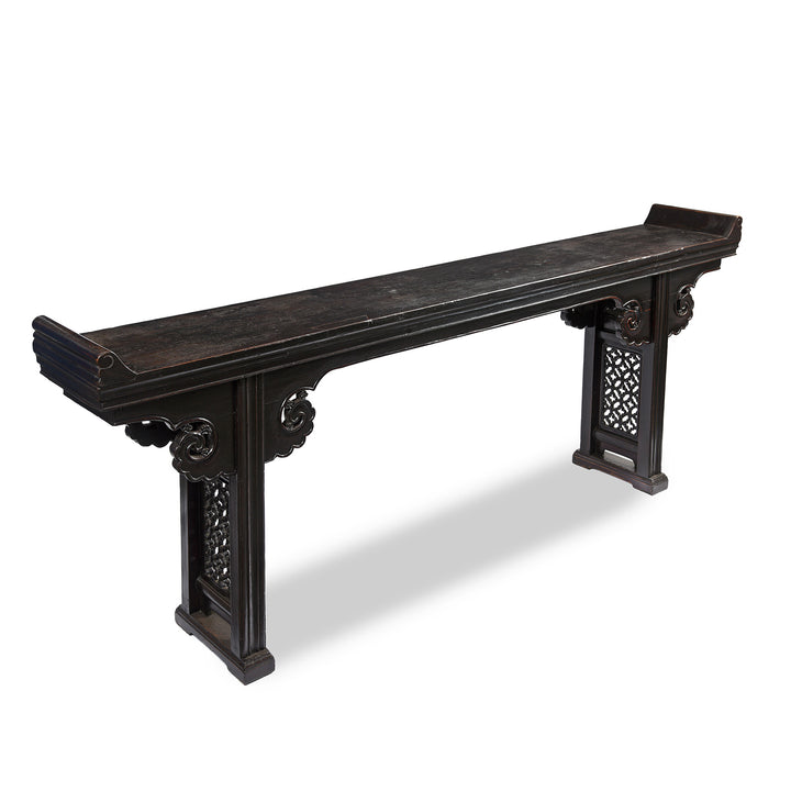 Black Lacquer Altar Table from Shanxi - Early 19thC | Indigo Antiques