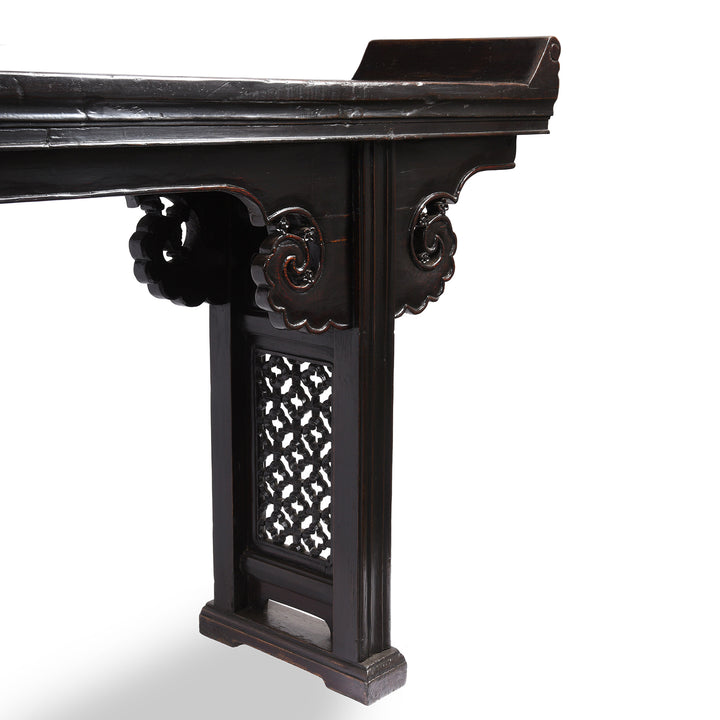 Black Lacquer Altar Table from Shanxi - Early 19thC | Indigo Antiques