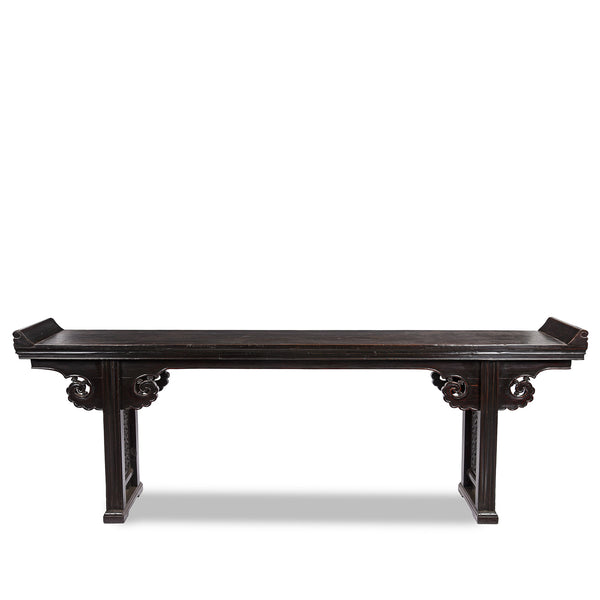 Black Lacquer Altar Table from Shanxi - Early 19thC