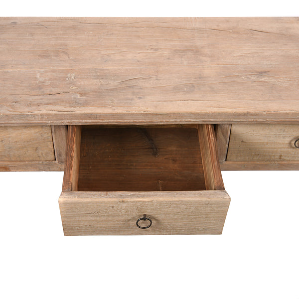 4 Drawer Cypress Altar Table From Shanxi - 19thC