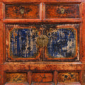 Painted Sideboard From Qinghai - 19thC