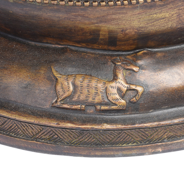 Detail From Statue Of Buddha - Dhyana Mudra Pose | Indigo Antiques