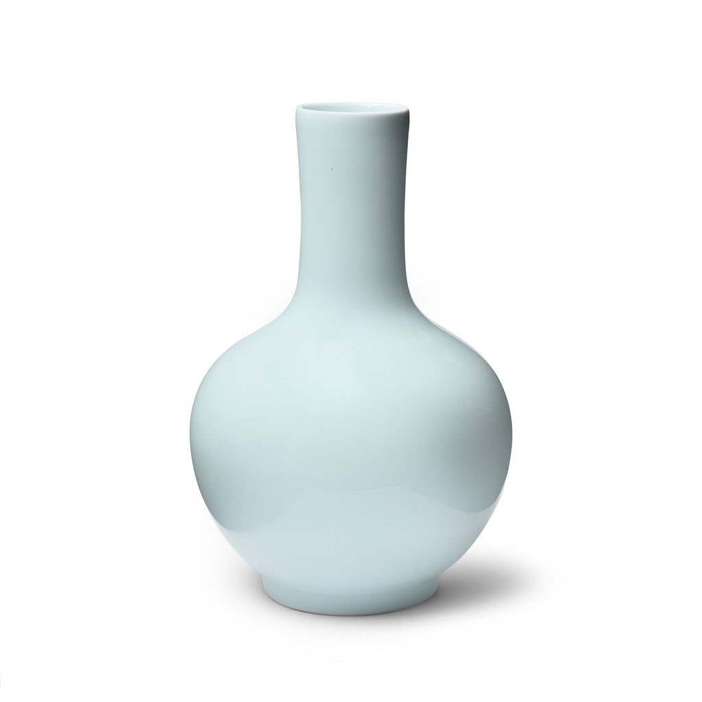 Celadon Glaze Porcelain Bottle Vase