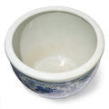 Blue & White Porcelain Planter - Qilin In Clouds