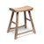 Angled View Of Elm Saddle Stool From Shanxi - 19thC | Indigo Antiques