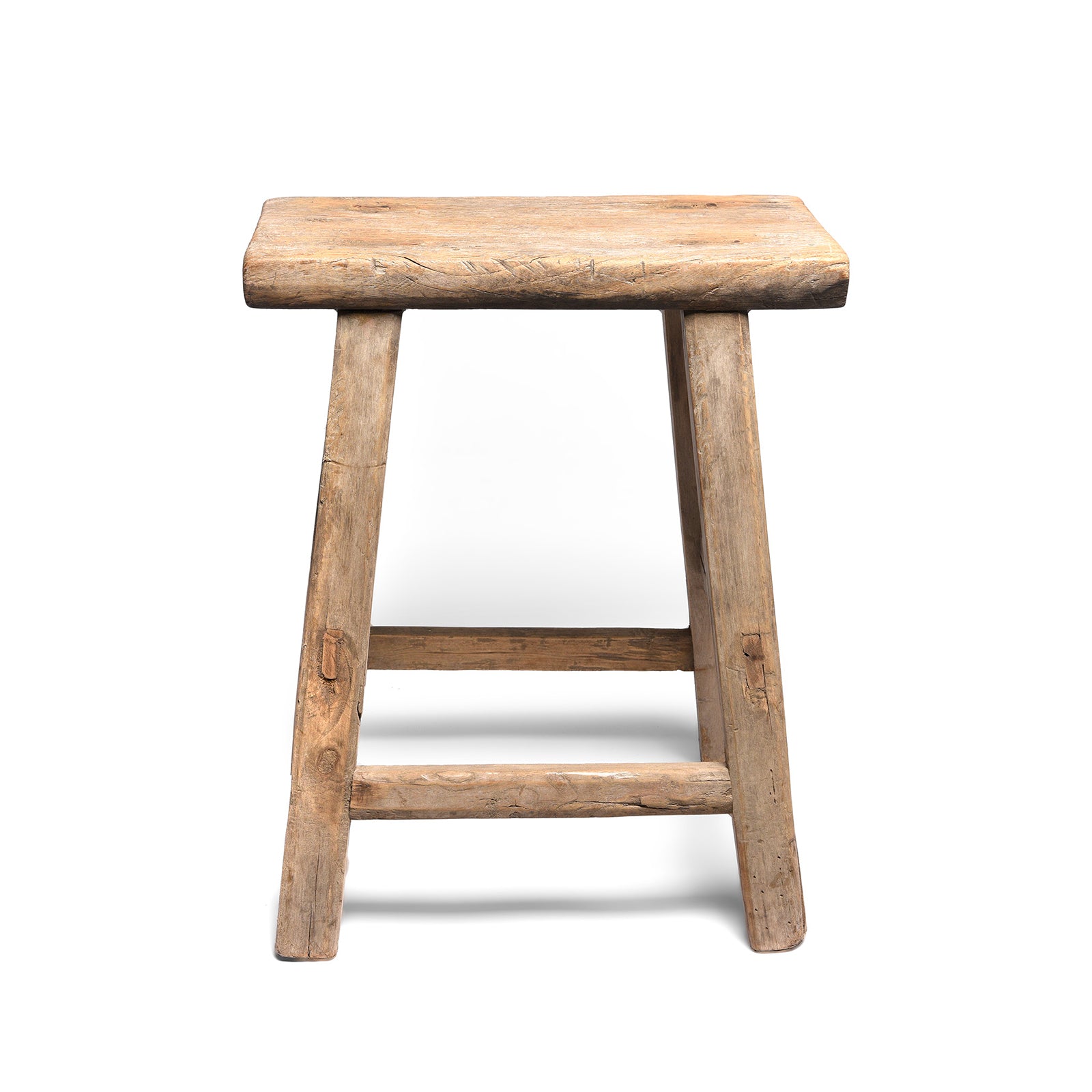 Elm Saddle Stool From Shanxi - 19thC | Indigo Antiques