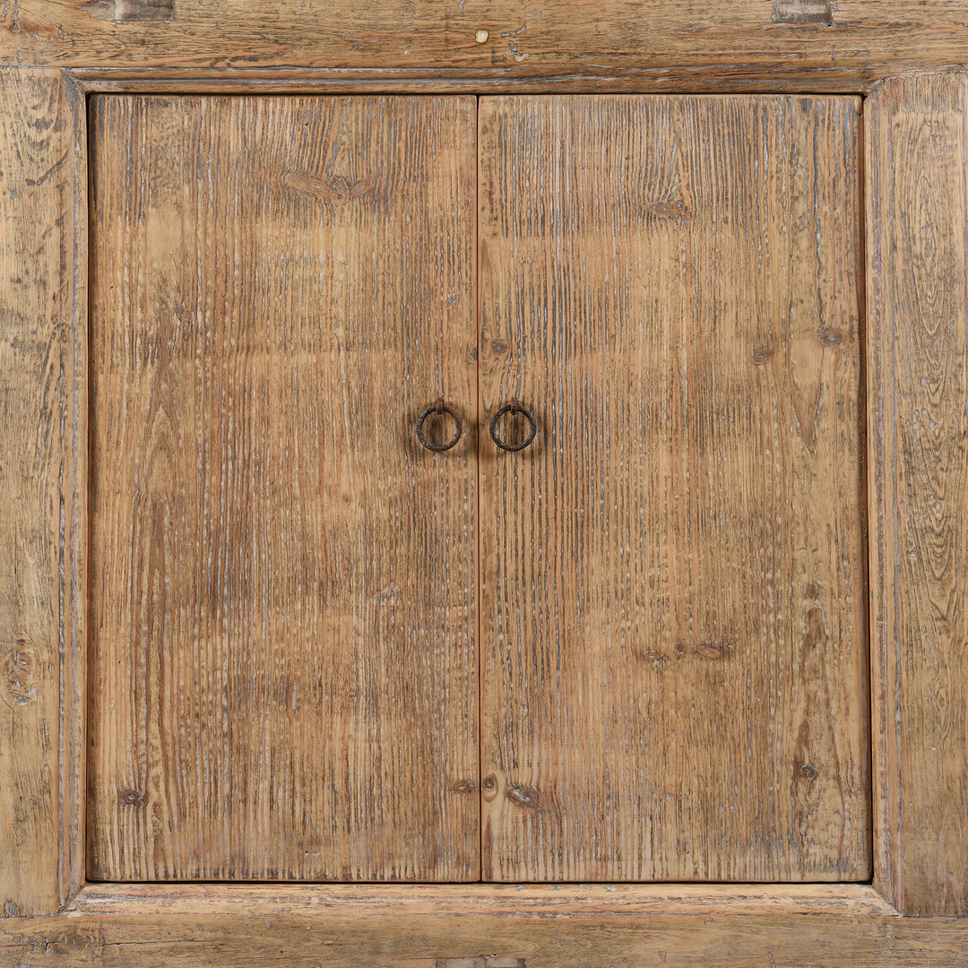 6 Door Mongolian Bleached Sideboard | Indigo Antiques