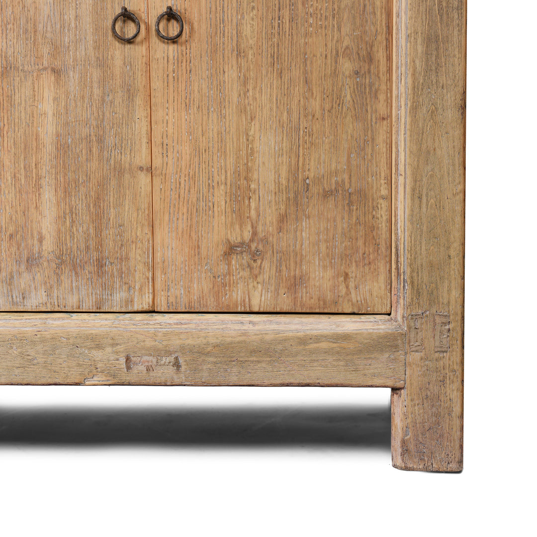 6 Door Mongolian Bleached Sideboard | Indigo Antiques