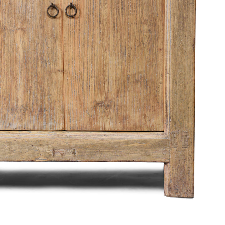 6 Door Mongolian Bleached Sideboard | Indigo Antiques