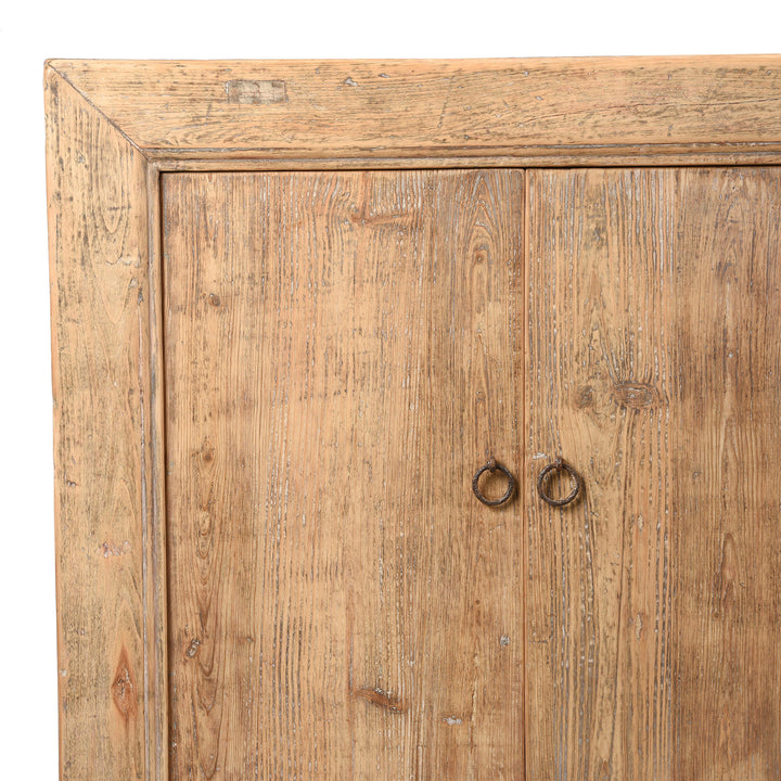 6 Door Mongolian Bleached Sideboard | Indigo Antiques