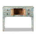 Mint Painted Shandong Style Ladies Console