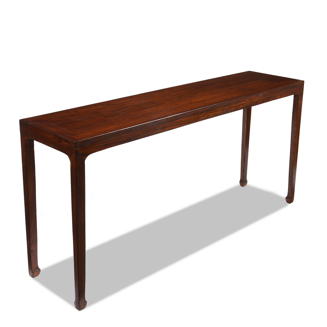 Console Table Made From Old Elm - Ming Style | Indigo Antiques