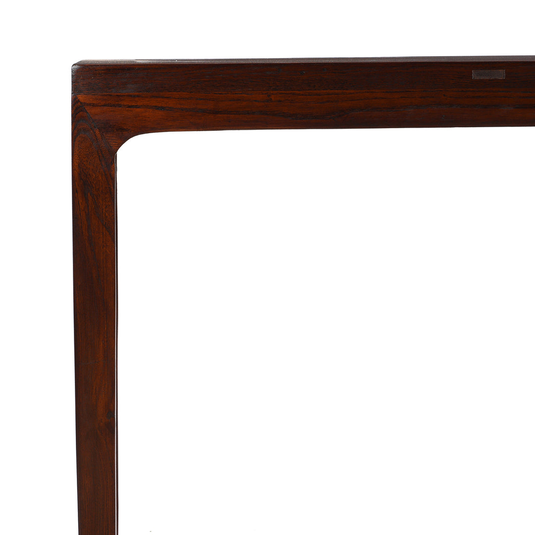 Corner Detail From Console Table Made From Old Elm - Ming Style | Indigo Antiques