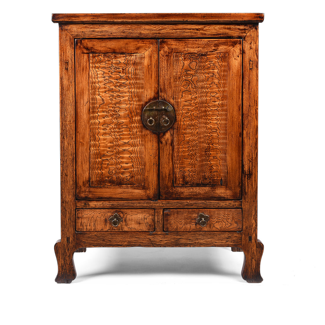 Mulberry Chinese Cabinet From Gansu - 19thC | Indigo Antiques