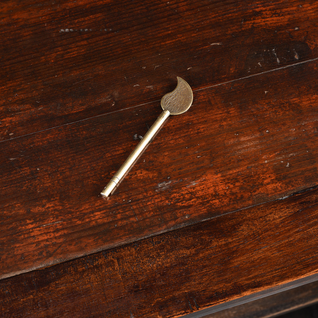Lock Pin Detail From Walnut Chinese Cabinet From Gansu - 19thC | Indigo Antiques