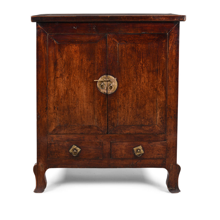 Walnut Chinese Cabinet From Gansu - 19thC | Indigo Antiques