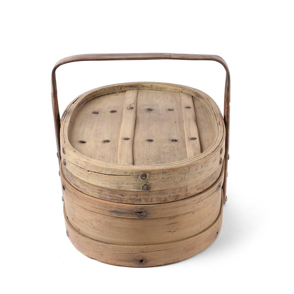 Antique Old Chinese Food Container From Shanxi - 19th Century | Indigo Antiques