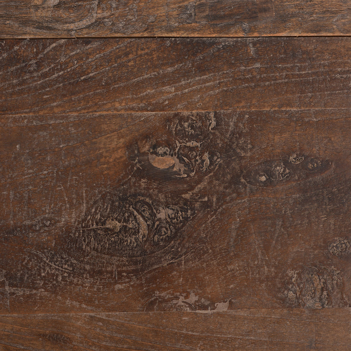 Top Detail From Antique Elm Chest Of Drawers From Gansu - 19th Century | Indigo Antiques