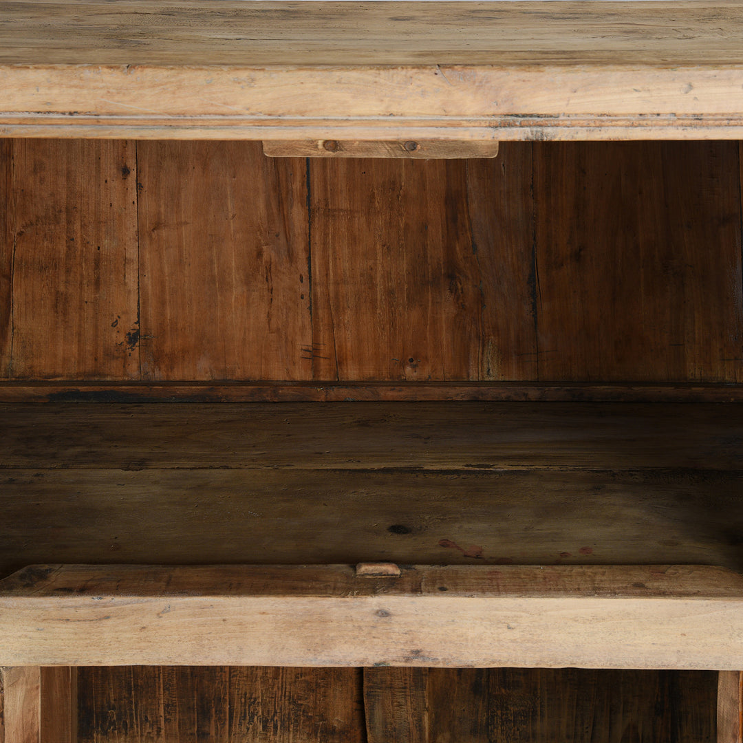 Top Compartment Detail From Antique Chinese Noodle Cabinet From Shandong - 19th Century | Indigo Antiques
