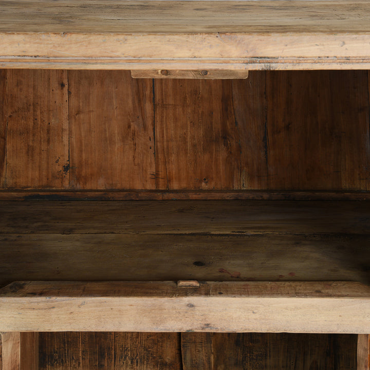 Top Compartment Detail From Antique Chinese Noodle Cabinet From Shandong - 19th Century | Indigo Antiques