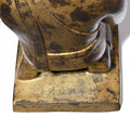 Kneeling Brass Buddha Bookend